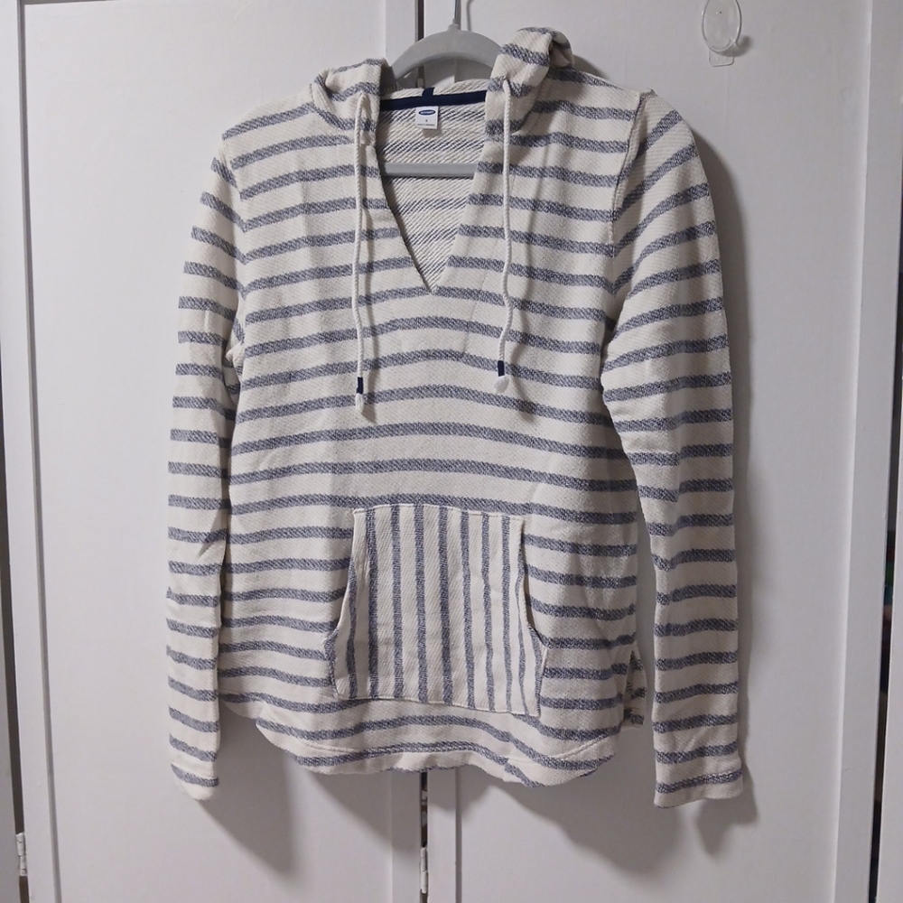 Old Navy  Striped Woman Sweater  Hoodie Size S